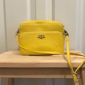 Zadig & Voltaire Yellow Purse Crossbody Bag